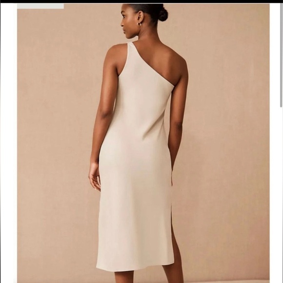 BHLDN Audrie Satin Dress Size 2 - Picture 4 of 9